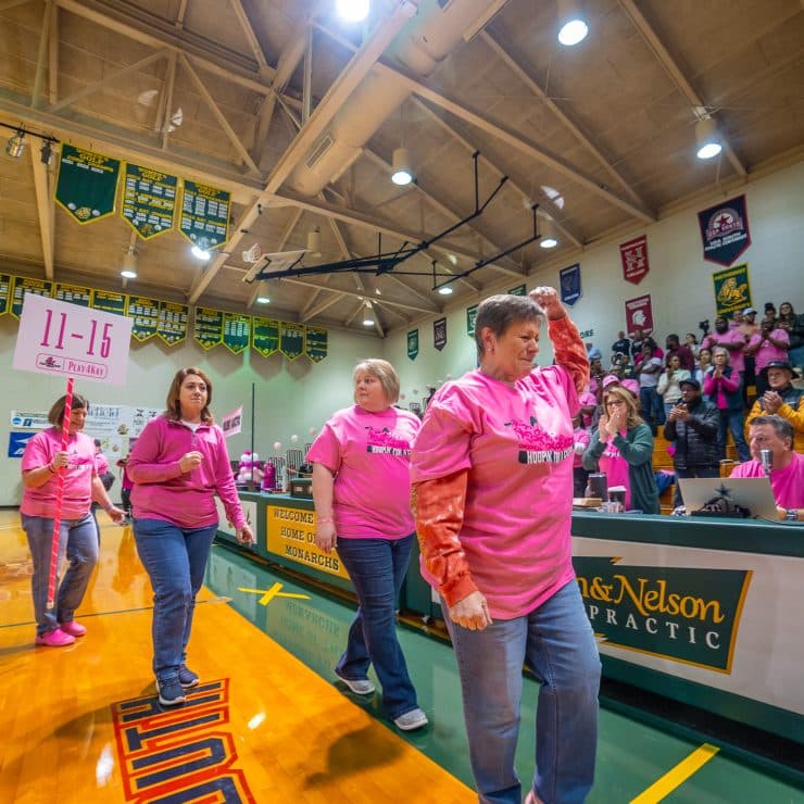 Cancer survivors honored during Methodist University's Play4Kay event