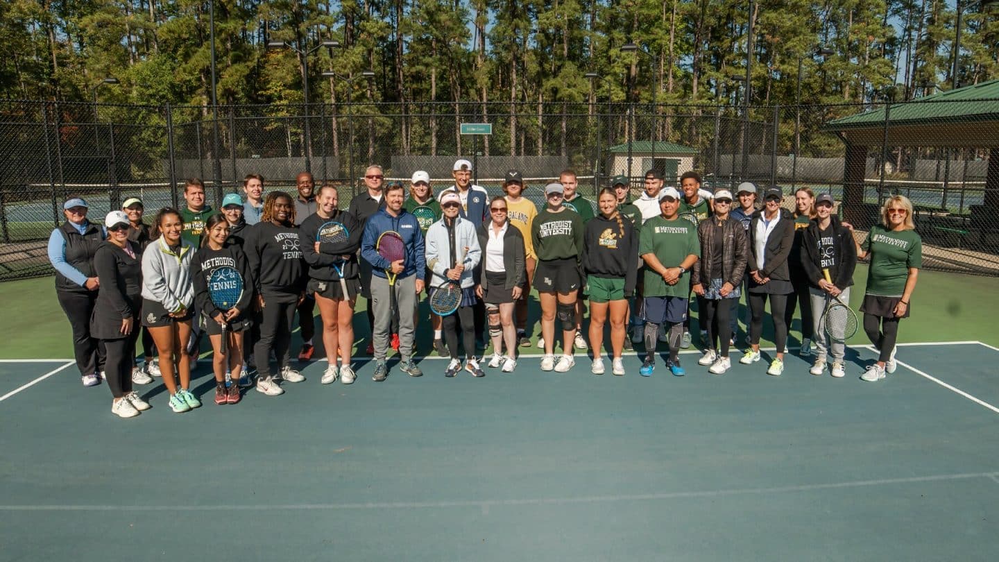 Founders Council Tennis participants