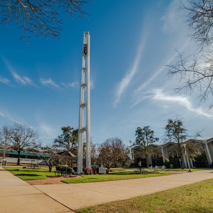 View of Yarborough Bell Tower