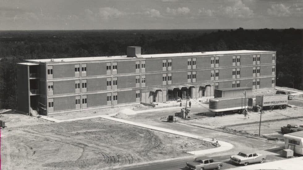 Cumberland Hall construction