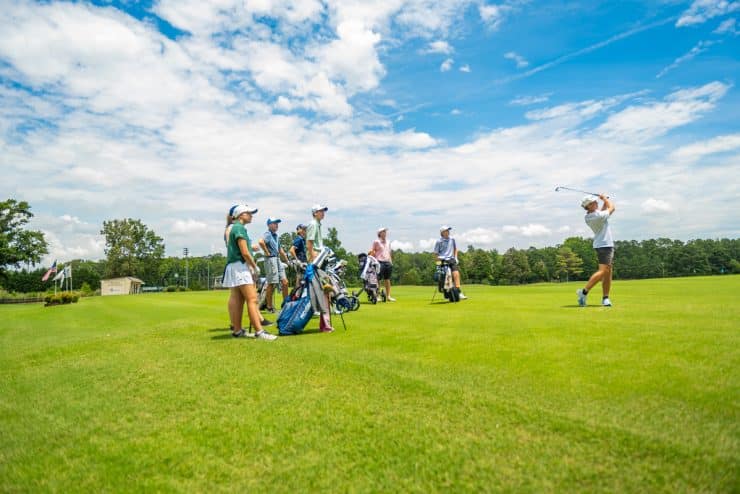 Professional Golf Management Experience summer campers