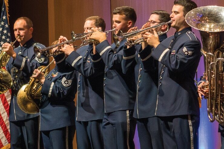 USAF Heritage Band, photo by Lev Birman