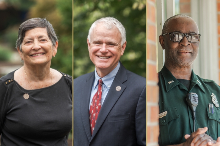 Regina McLaurin, Scott Hamilton & Lt. Carl Douglas