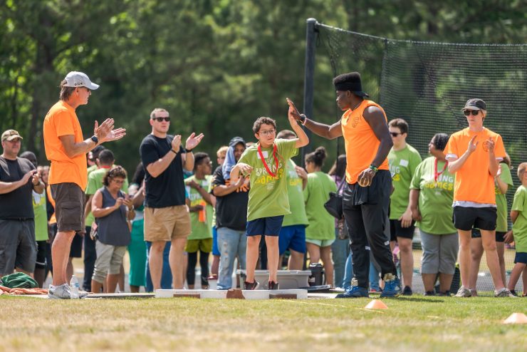 scene from special olympics