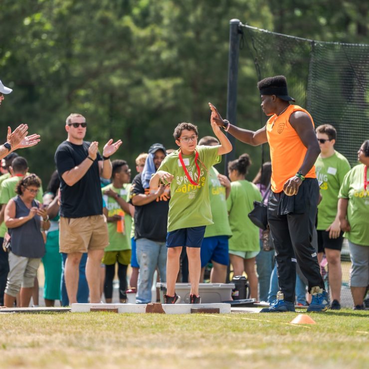 scene from special olympics