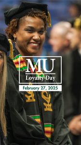 Loyalty Day Image of graduates in caps and gowns