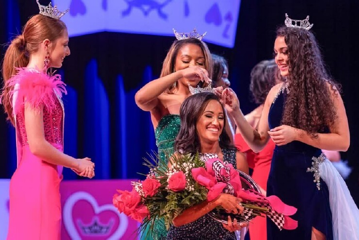 Katie Strain is crowned Miss Fayetteville